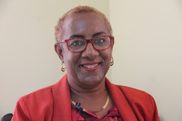 Paulette Hanley, Administrative Assistant at the Nevis Electricity Company Limited and Chairman of its 17th Anniversary Planning Committee